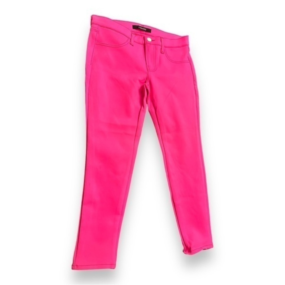 J Brand Cropped Ankle Signal Pink 2